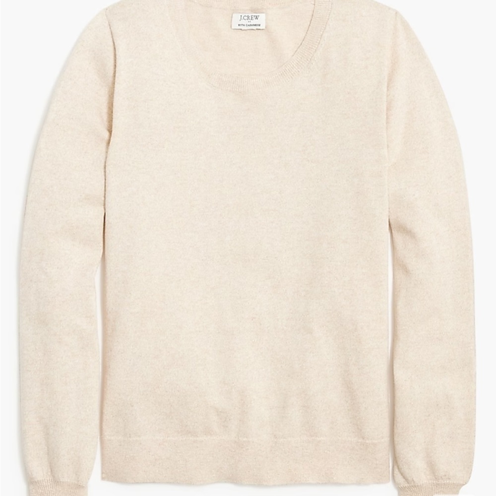 J. Crew Cotton-blend puff-sleeve sweater